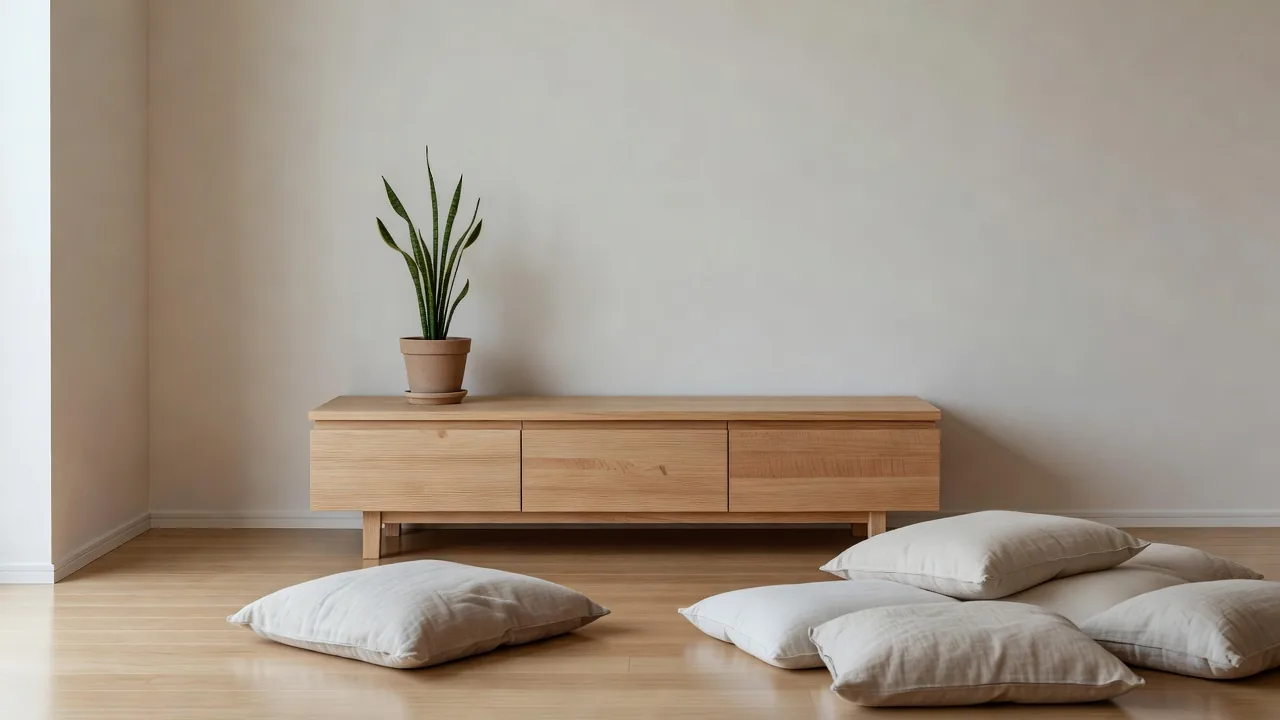 Low TV console