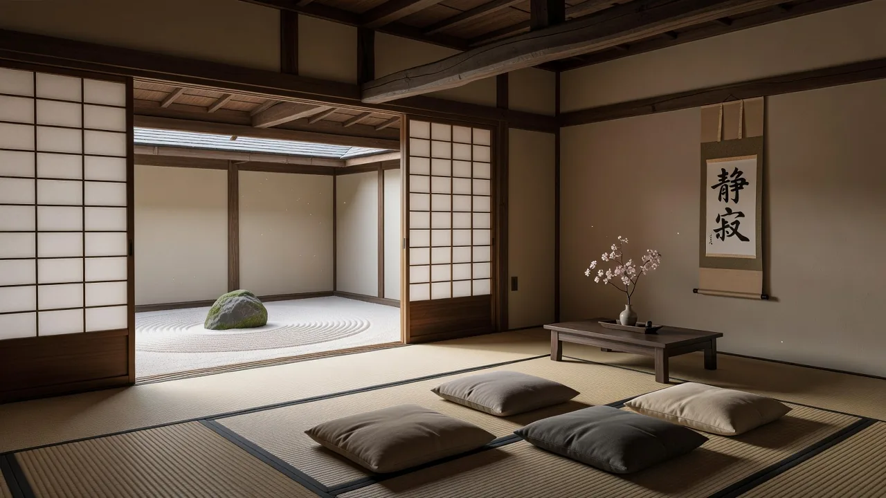 Tatami Room with Zen Garden
